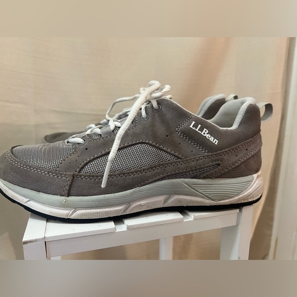 L.l Bean women’s sneakers size 10 grey casual hiking outdoor shoe - Picture 3 of 6
